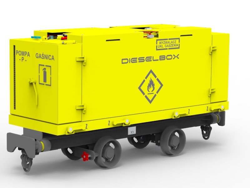 Wóz olejowo-paliwowy DIESELBOX